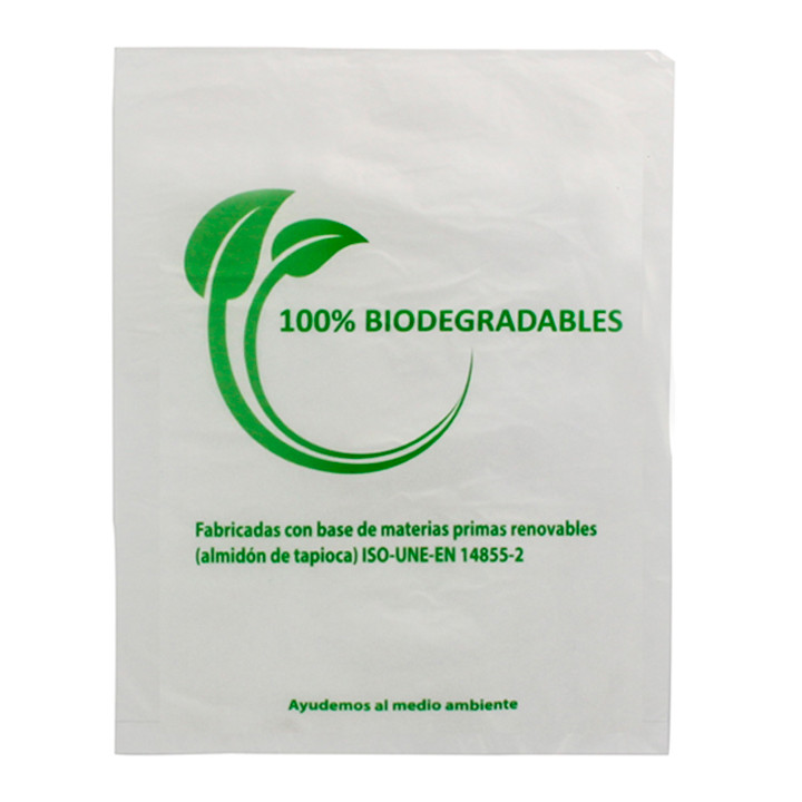 Plastic Bag 100% Biodegradable 30x40cm (100 Units)