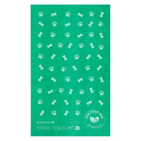100% biodegradable dog waste bag 20 x 33 cm