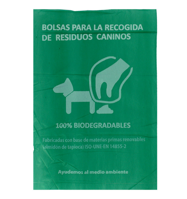 Plastic bag for dog droppings 100% bio 20x33cm (3000 units)