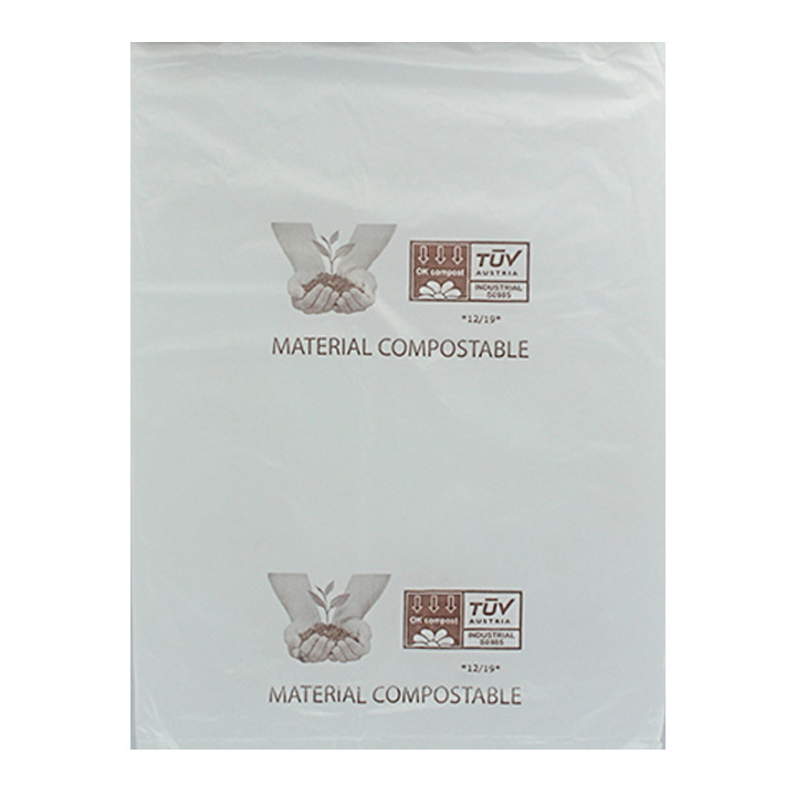 Plastic Bag Block 100% Biodegradable 23x33cm (3000 Units)