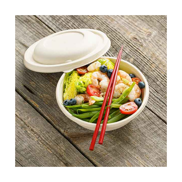 Sugarcane Lid for Bowl Ø17cm (75 Units)  