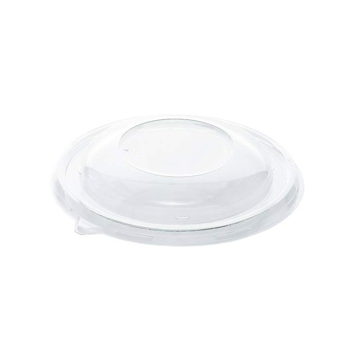Plastic Lid RPET Crystal for Bowl Ø17cm (300 Units)  