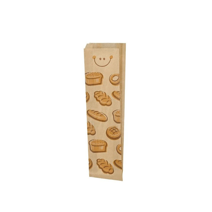 Paper Food Bag "Panes" 9+5x50cm (1000 Units)