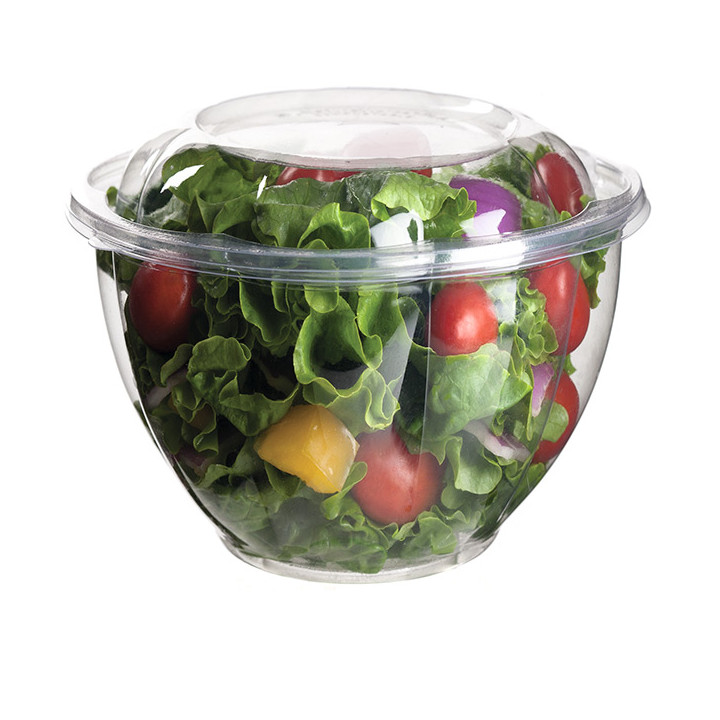 Salad Bowl with Lid PLA 1420ml (150 Units)