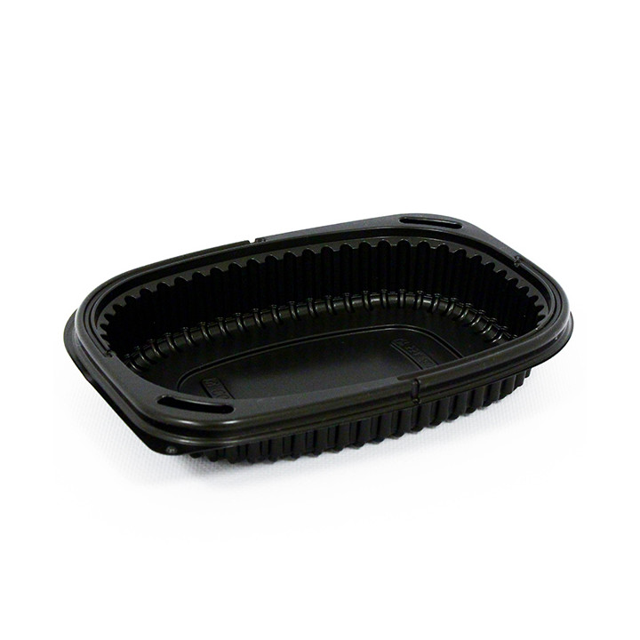 Plastic Container PP Rectangular Shape 400ml 19x14x3,2cm (480 Units)