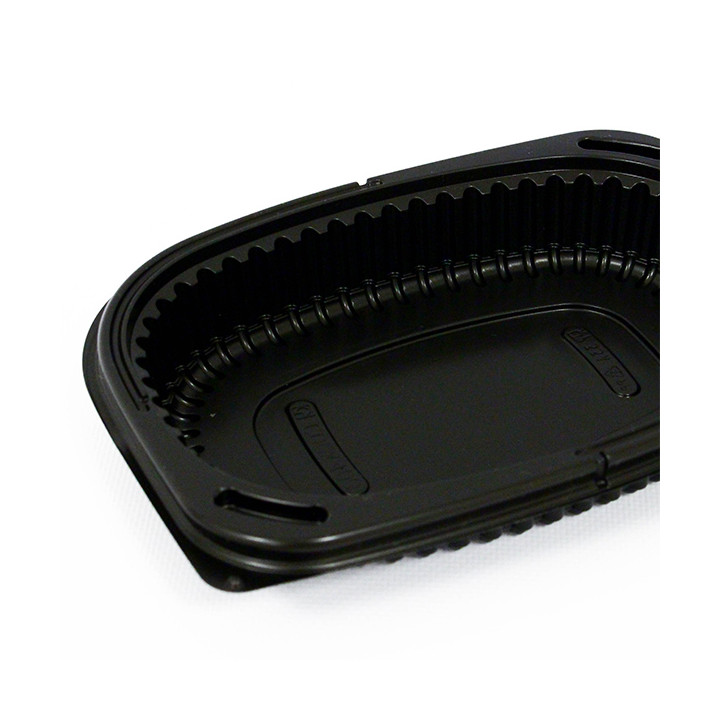 Plastic Container PP Rectangular Shape 400ml 19x14x3,2cm (480 Units)