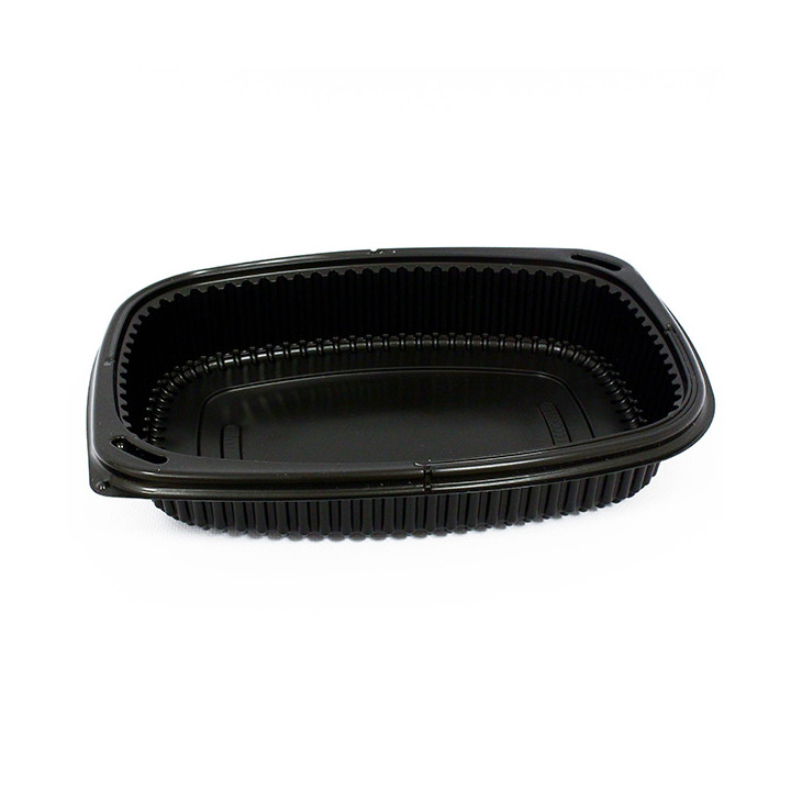 Plastic Container PP Rectangular Shape 1250ml 25,5x18,9x4,5cm (40 Units) 