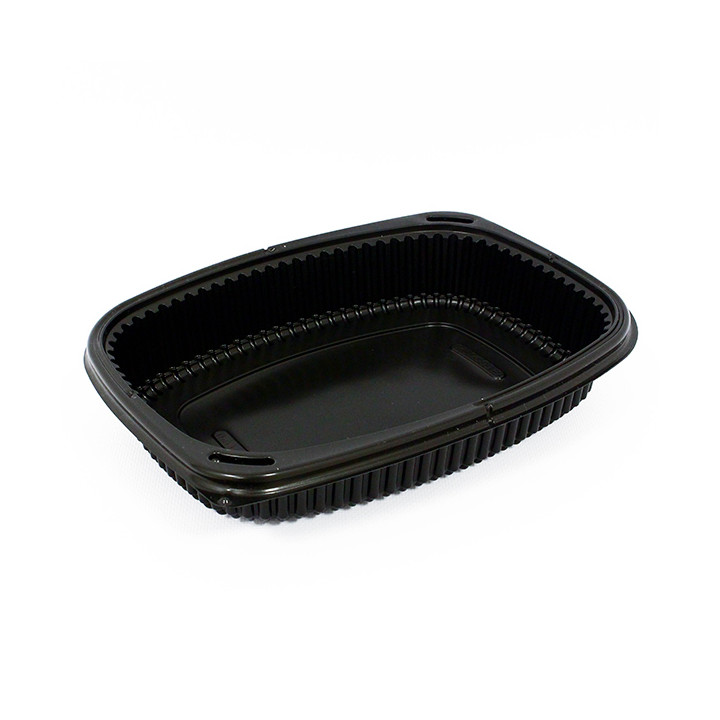 Plastic Container PP Rectangular Shape 1250ml 25,5x18,9x4,5cm (320 Units)
