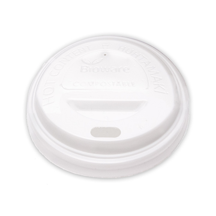 Lid for Paper Cup Hole White 6Oz/8Oz Ø7,0cm (1000 Units)