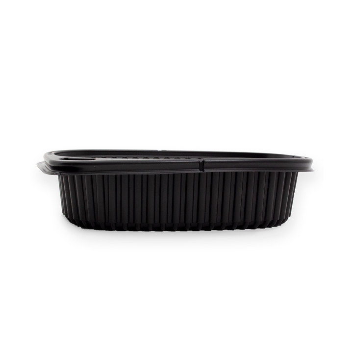 Plastic Container PP Rectangular Shape 600ml 19x14x4,8cm (40 Units) 