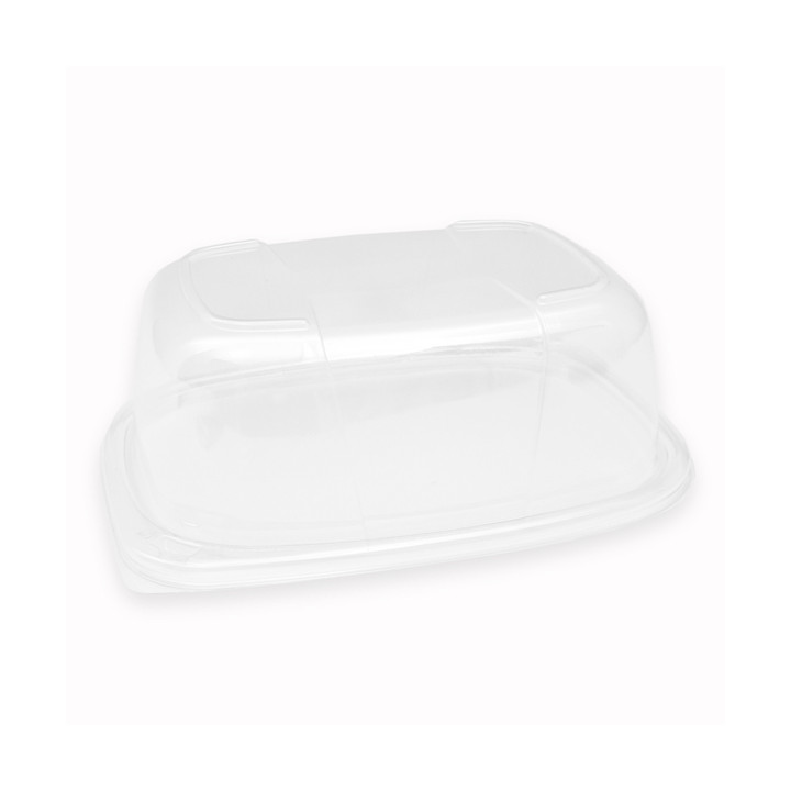 Plastic Lid Transparente Container OPS 800/1000ml 21,5x17x7cm (320 Units)