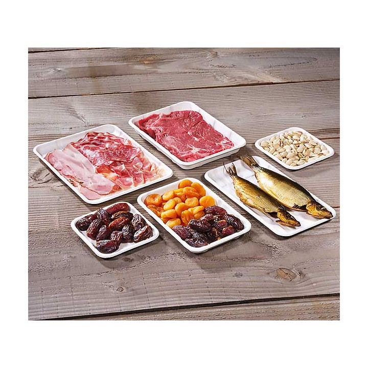 Sugarcane Tray White 24,2x18,3cm (300 Units)