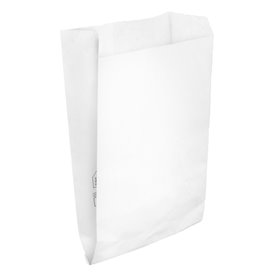 Paper Food Bag White 12+6x20cm (250 Units)  