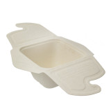 Package Sugarcane MenuBox 13x13x7cm 500ml. (50 Units)