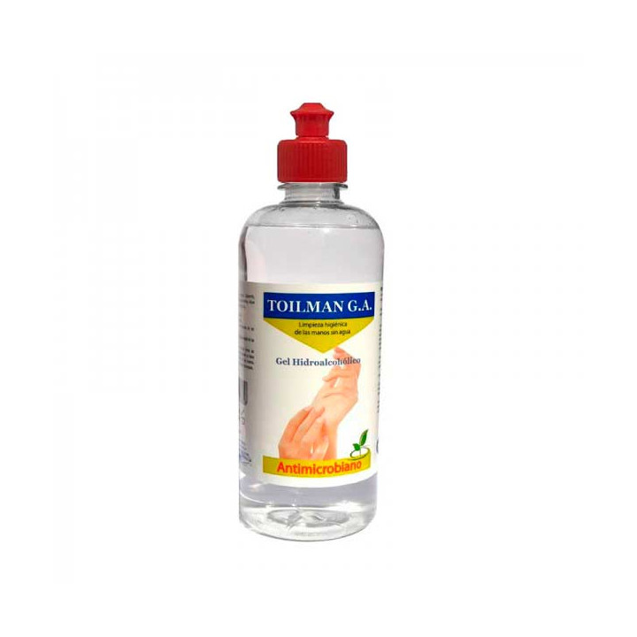 Antibacterial Hydroalcoholic Sanitary Gel 500ml (12 Units)