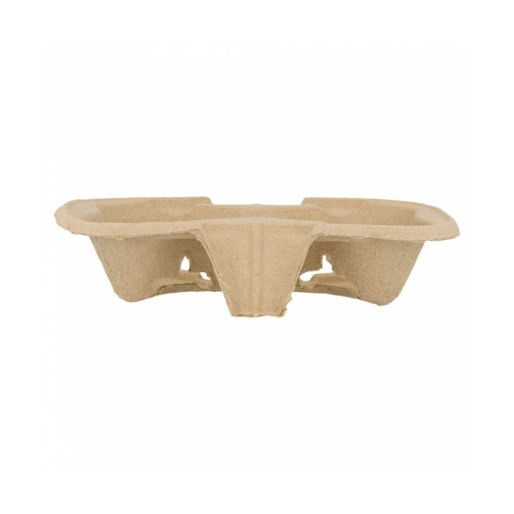 Paper Cup Carrier with 2 Holes (500 Units)