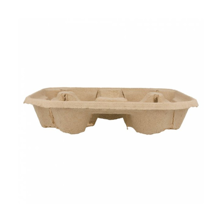 Paper Cup Carrier with 4 Holes (75 Units)