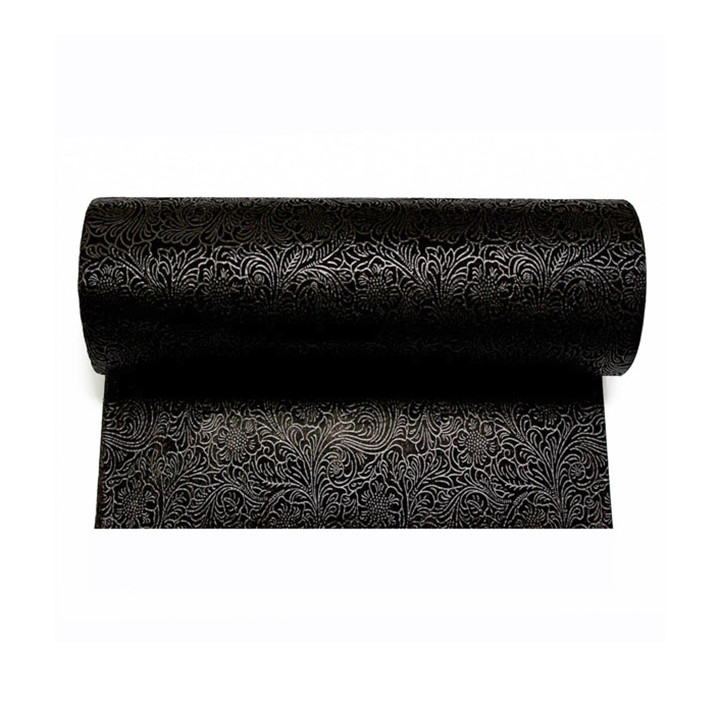 Non-Woven PLUS Tablecloth Roll Black 1,2x50m P40cm (1 Unit) 