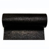 Non-Woven PLUS Tablecloth Roll Black 1x50m (1 Unit) 