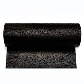 Non-Woven PLUS Table Runner Black 40x120cm (500 Units) 