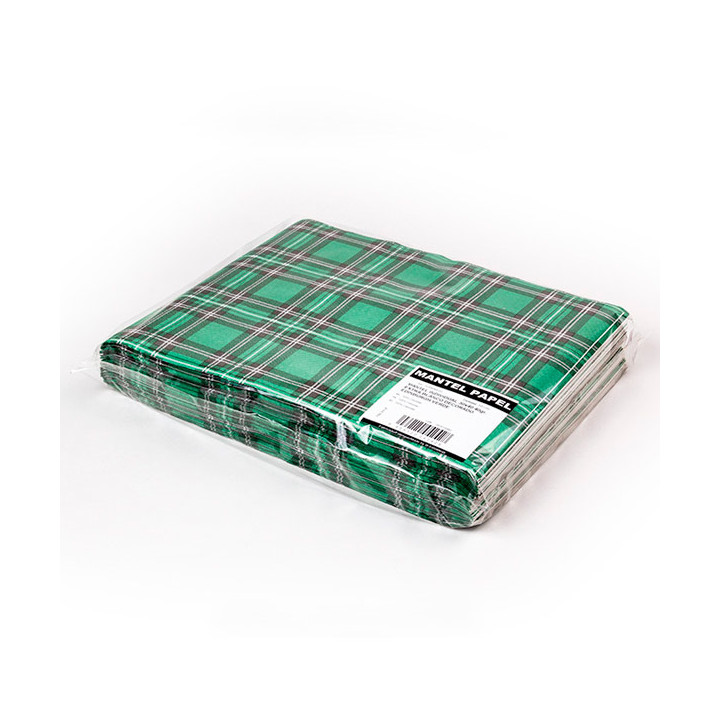 Pre-Cut Paper Tablecloth "Edinburgh" 37g 1x1m (400 Units)  