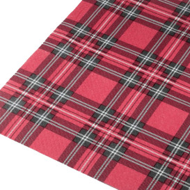Pre-Cut Paper Tablecloth "Glasgow" 37g 1x1m (400 Units)  