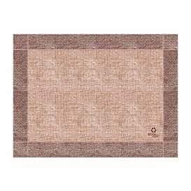 Paper Placemats 30x40cm Kraft "Burlap" 40g (1000 Units)