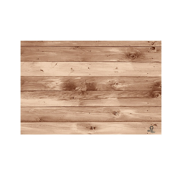 Paper Placemats 30x40cm Kraft "Hout" 40g (1000 Units)