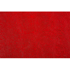 Non-Woven PLUS Tablecloth Red 120x120cm (100 Units) 