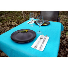 Non-Woven PLUS Tablecloth Turquoise 100x100cm (100 Units) 