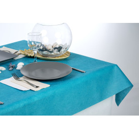 Non-Woven PLUS Tablecloth Turquoise 100x100cm (100 Units) 