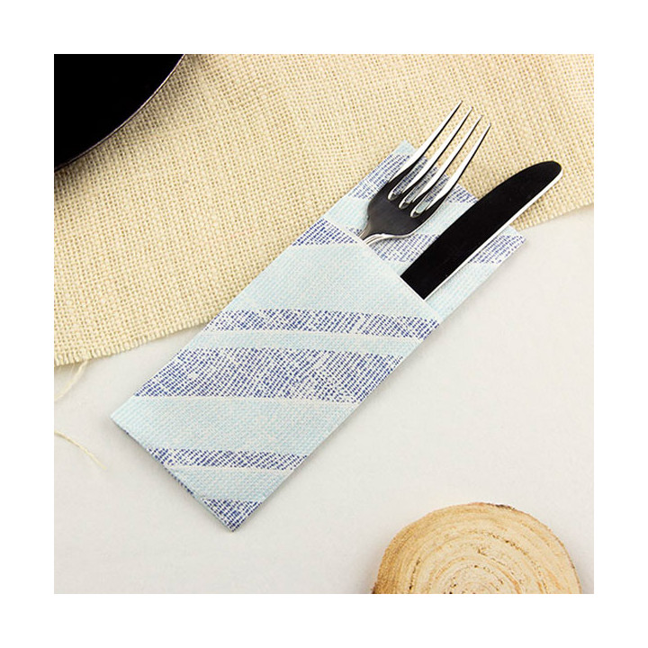 Pocket Fold Paper Napkins Barlovento 30x40cm (30 Units) 