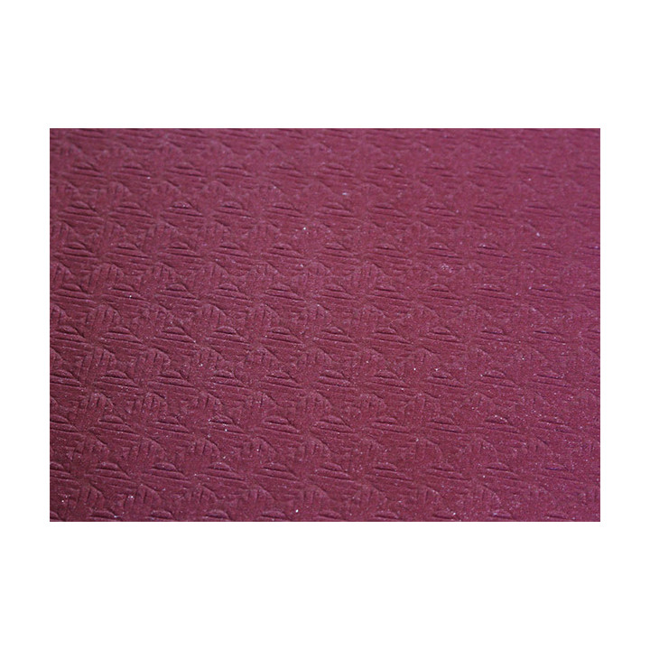 Pre-Cut Paper Tablecloth Burgundy 40g 1,2x1,2m (300 Units)  