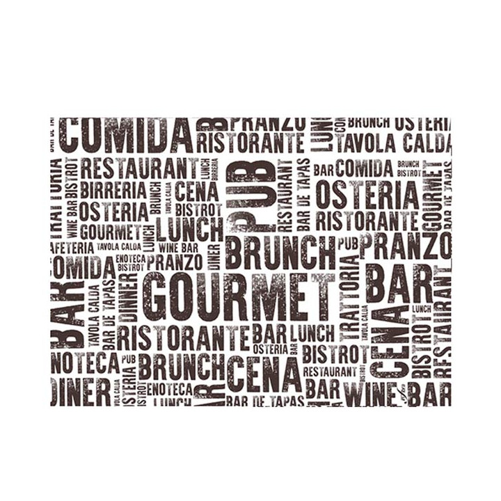 Paper Placemats 30x40cm "Gourmet" 40g (1000 Units)