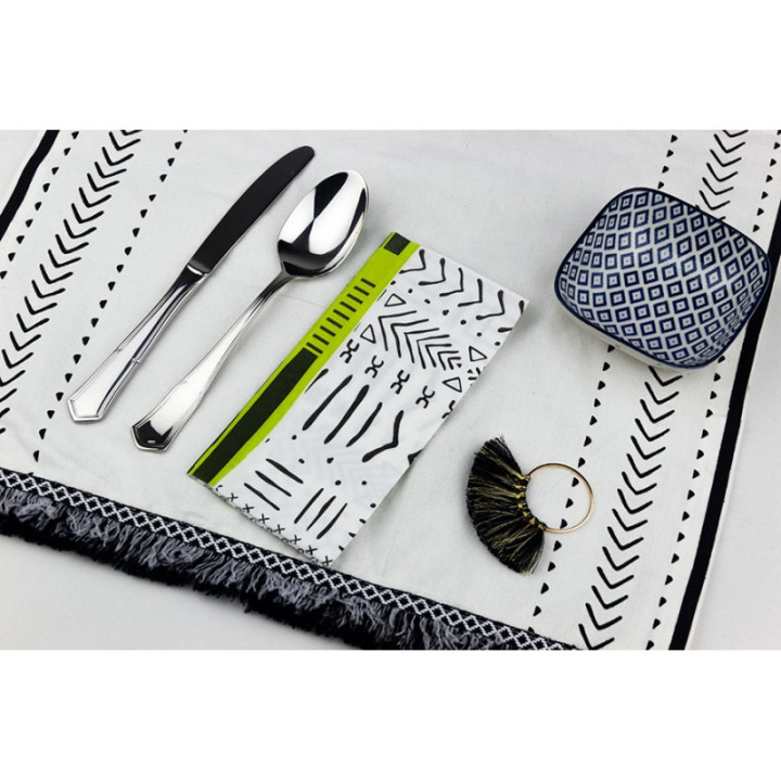 Paper Napkin Double Point "Tribal"  1/8 40x40cm (30 Units) 