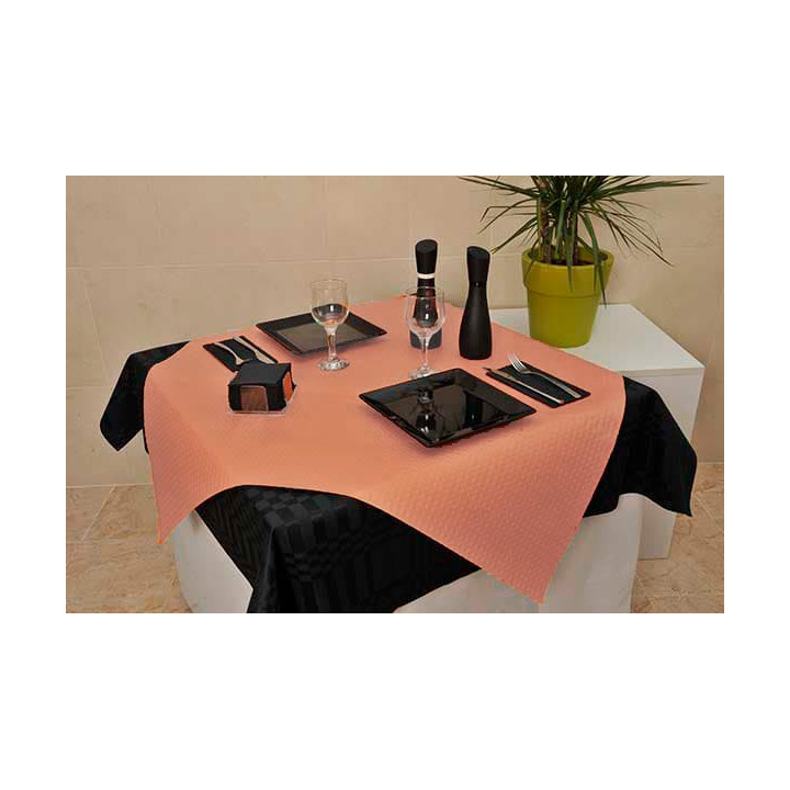 Pre-Cut Paper Tablecloth Salm (400 Units) on 40g 1x1m (400 Units)  
