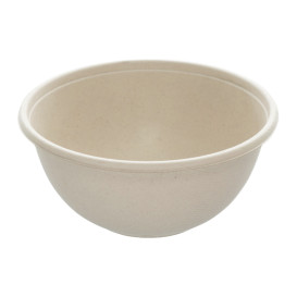 Sugarcane Bowl "Buddha" 1000ml Ø17x8cm (75 Units)  