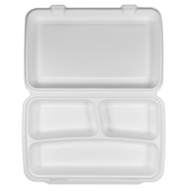 Sugarcane "MenuBox" Container 3C 38x48,3x6,15cm (50 Units) 