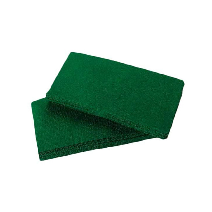 Paper Napkin Double Point Green 1/8 40x40cm (1.200 Units)