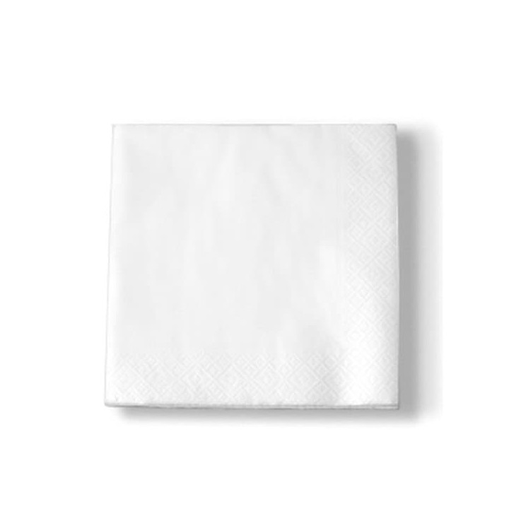 Paper Napkin 2 Layers White 33x33 (50 Units)