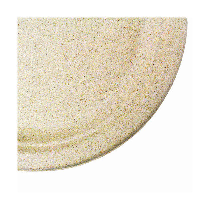 Wheat Straw Plate Natural Ø23 cm (50 Units) 