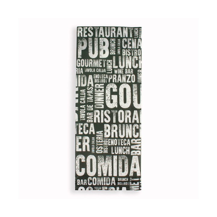 Paper Cutlery Envelopes with Napkin "Gourmet" (125 Units)
