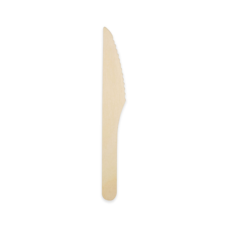 Wooden knife 16,5cm (250 pcs)