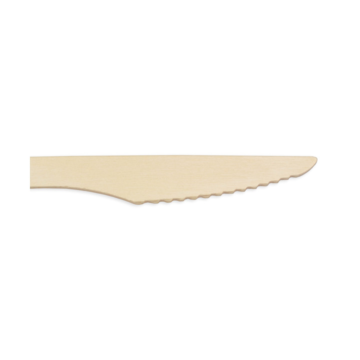 Wooden knife 16,5cm (2500 pcs)