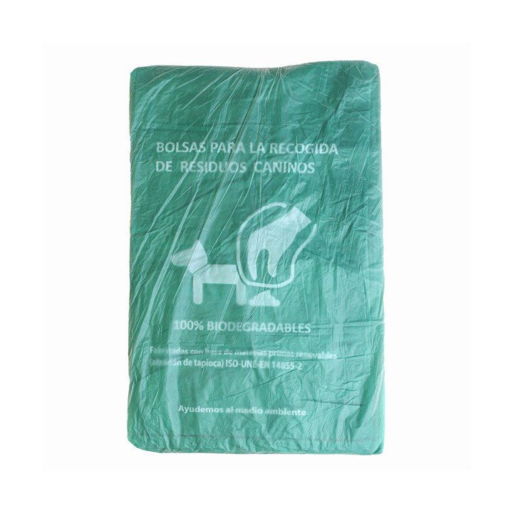 Plastic bag for dog droppings 100% bio 18x26cm (5000 units)