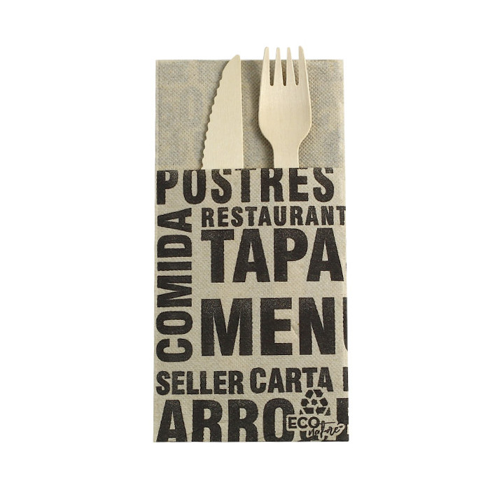 Pocket Fold Paper Napkins Gourmet 40x40cm (960 Units)