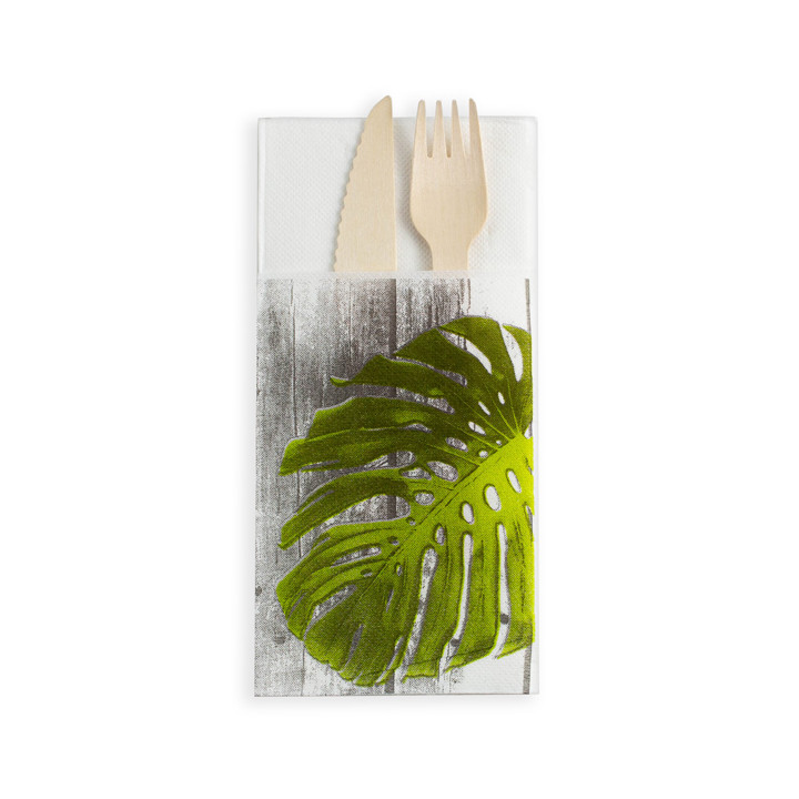 Pocket Fold Paper Napkins Havana 40x40cm (960 Units)
