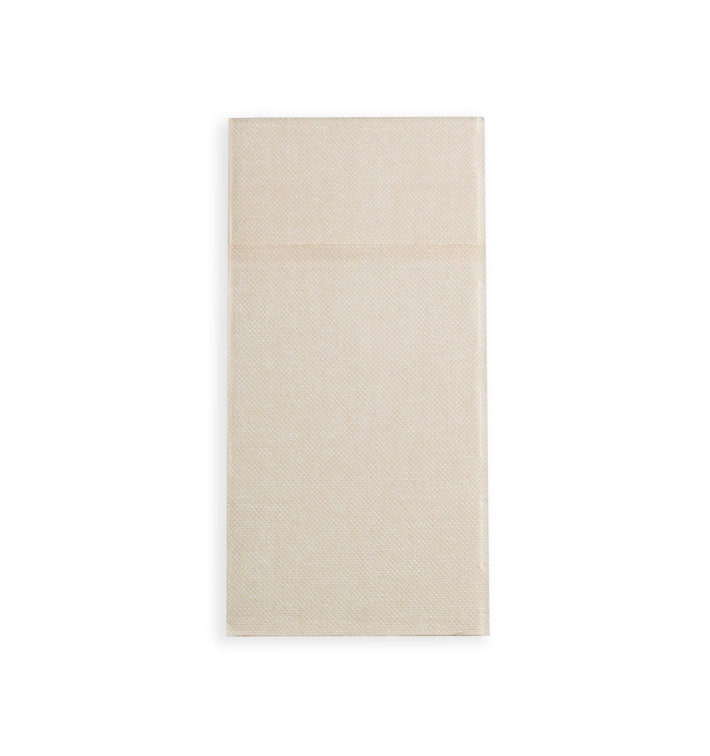 Pocket Fold Paper Napkins Cow Boys Cream 40x40cm (30 Units) 