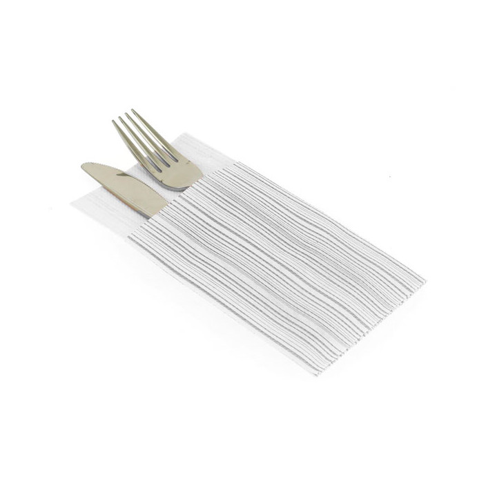 Airlaid Napkins Kanguro "Basic Grey" 33x40cm (480 Units) 