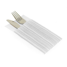 Airlaid Napkins Kanguro "Basic Grey" 33x40cm (30 Units) 